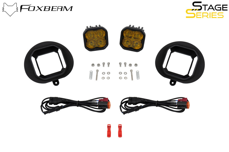 Dodge Ram 3500 Fog Lights - Diode Dynamics - SS3 Type DR - Yellow - `02-`08